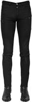 Thumbnail for your product : Givenchy DESTROYED SLIM FIT COTTON DENIM JEANS