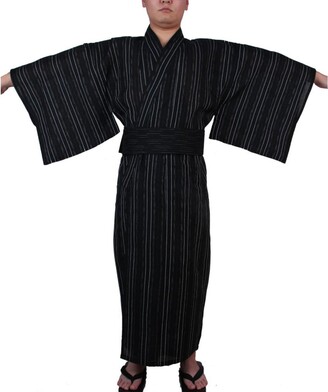 FANCY PUMPKIN Jinbei Mens Japanese Style Kimono Pajamas Suit XL-A09