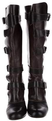 Vivienne Westwood Multistrap Knee Boots