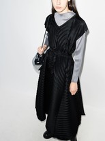 Thumbnail for your product : Issey Miyake V-neck pleated midi dress