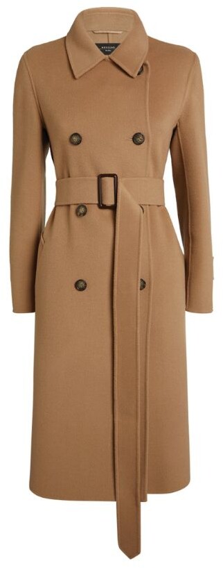 Weekend Max Mara Belted Trench Coat - ShopStyle