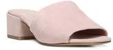 Thumbnail for your product : Vince Rachelle-2 Suede Block Heel Slides