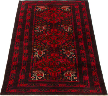 Bloomsbury Market Teimani Red Rug 3'7\