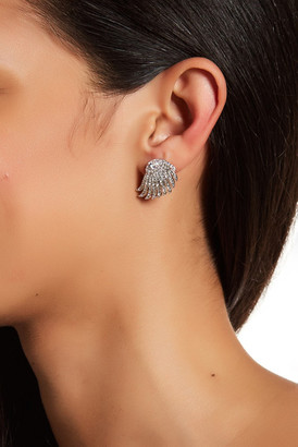 Nadri Florence CZ Pave Winged Earrings