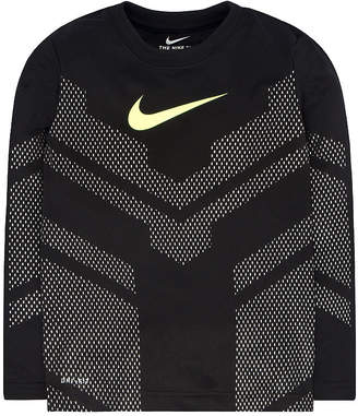 Nike Long Sleeve Crew Neck T-Shirt-Preschool Boys