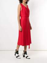 Thumbnail for your product : Gloria Coelho buckle detail wrap dress