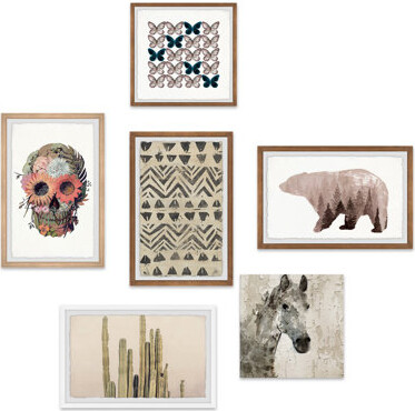 Rosecliff Heights Sarahbella 'Sauvage Boho Hexaptych'