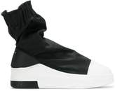 Thumbnail for your product : Cinzia Araia gathered hi-top sneakers