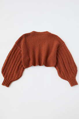 Out From Under Adeline Mock Neck Cropped Sweater