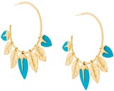 Thumbnail for your product : Aurélie Bidermann Talitha turquoise earings