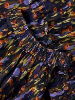 Thumbnail for your product : Aidan by Aidan Mattox Halter Smocked Printed Dress