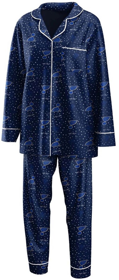 St. Louis Blues Nightwear, Blues Sleepwear, Blues Pajama Set