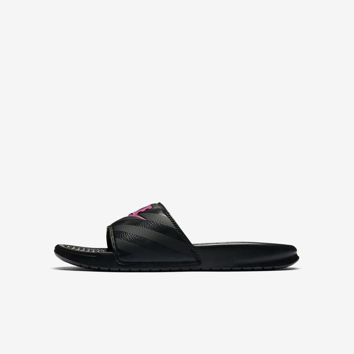 pink nike sandals womens