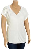 Thumbnail for your product : Old Navy Women's Plus V-Neck Dolman-Sleeve Tops