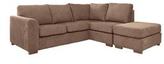 Thumbnail for your product : Cassandra Right-Hand Fabric Corner Group Sofa