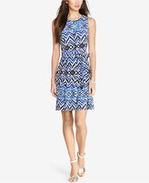 Thumbnail for your product : Lauren Ralph Lauren Geometric-Print Jersey Dress