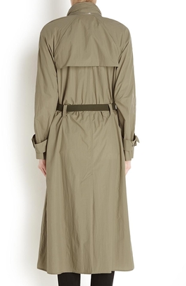 Isabel Marant Garnett olive belted trench coat