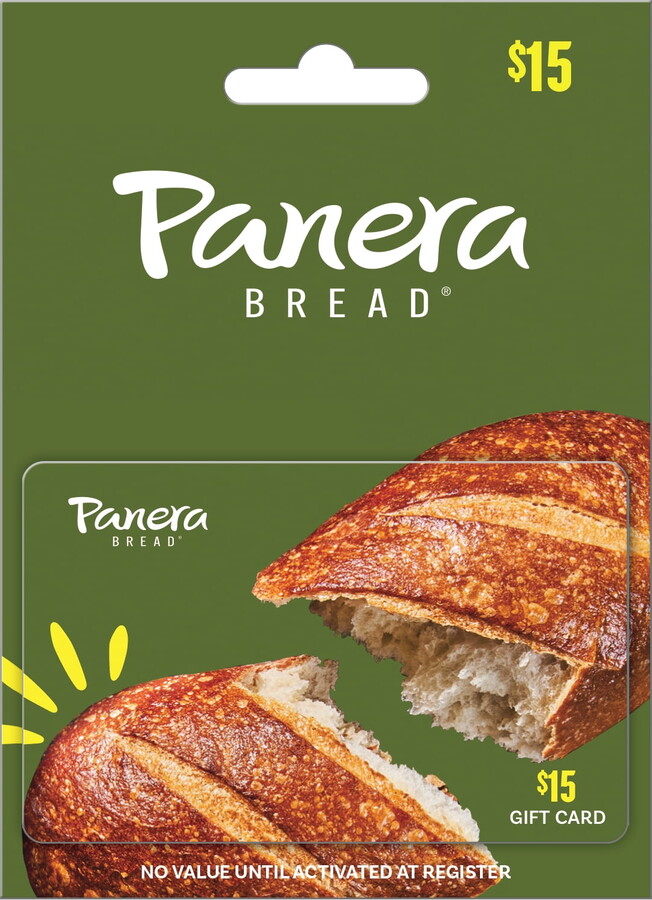 Panera Bread $15 Gift Card