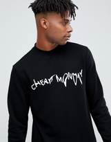 Thumbnail for your product : Cheap Monday Droop Logo Sweatshirt Black