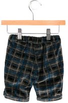Thumbnail for your product : Roberto Cavalli Boys' Velvet Plaid Shorts w/ Tags