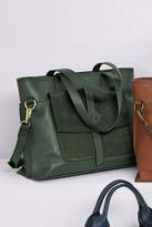 Thumbnail for your product : Next Womens Green Leather Front Pocket Tote Bag
