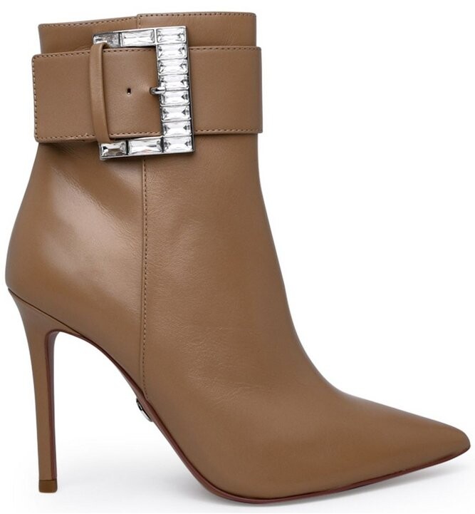 MICHAEL Michael Kors Giselle Embellished Buckle Ankle Boots - ShopStyle