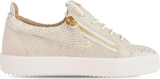 Giuseppe zanotti python embossed trainers Clearance