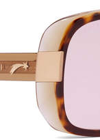 Thumbnail for your product : Gucci Square-frame Tortoiseshell Acetate Sunglasses