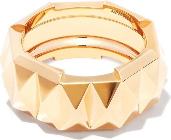 Luisaviaroma Women Accessories Jewelry Rings 18kt Link To Love Ring 