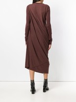 Thumbnail for your product : Rick Owens Lilies draped jersey dress