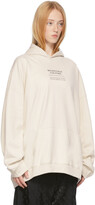 Thumbnail for your product : Balenciaga Off-White Couture Boxy Hoodie
