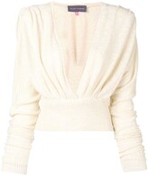 Thumbnail for your product : Talbot Runhof Deep V-Neck Top