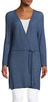 Thumbnail for your product : Max Mara WEEKEND Eschimo Linen-Blend Cardigan