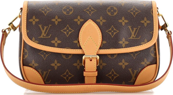 Louis Vuitton - Diane Satchel Bag - Black - Monogram Leather - Women - Luxury