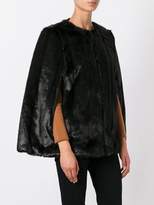 Thumbnail for your product : MICHAEL Michael Kors reversible faux fur cape