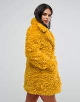 Thumbnail for your product : Glamorous Coat In Snuggle Faux Fur
