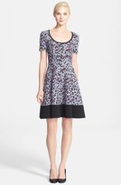 Thumbnail for your product : Kate Spade Women's 'Cyber Cheetah' Sweater Dress