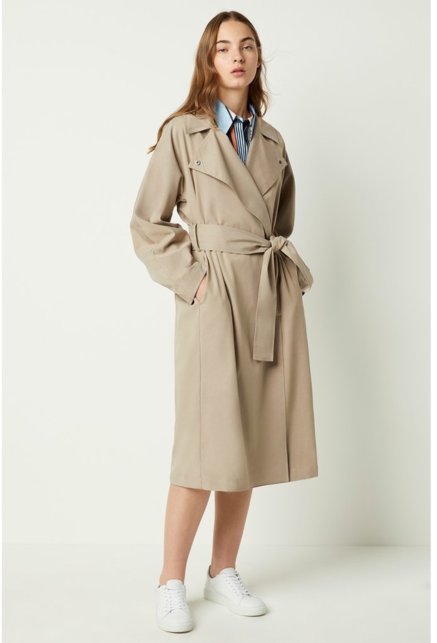french connection long coat