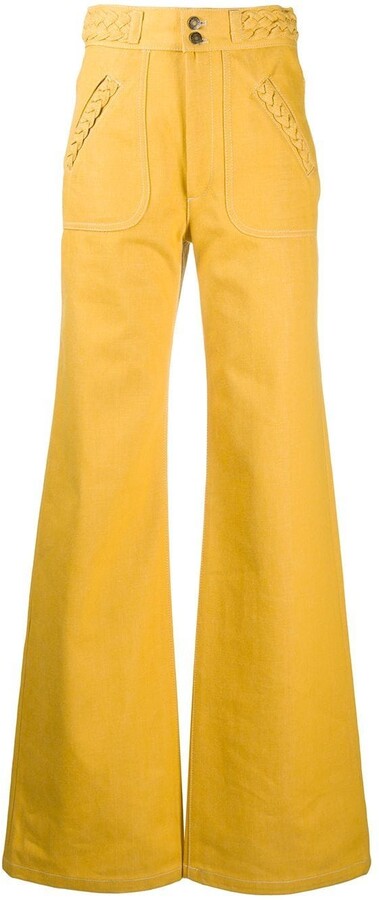 marc jacobs wide leg jeans