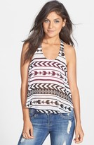 Thumbnail for your product : Lush Embroidered Strap Y-Back Tank (Juniors)
