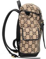 Thumbnail for your product : Gucci Small GG wool backpack