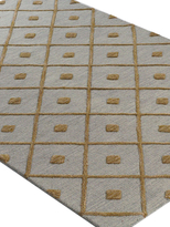 Thumbnail for your product : Bashian Rugs Cross Diamonds Hand-Tufted Wool Rug