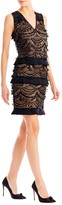Thumbnail for your product : Nicole Miller Embroidered Sequins and Fringe Dress