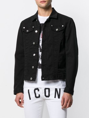 DSQUARED2 ICON logo denim jacket - ShopStyle 
