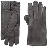 Thumbnail for your product : Isotoner Men’s Leather Touchscreen Texting Cold Weather Gloves with Warm Dual Lining