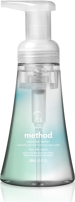 Method Products Foaming Hand Wash, Coconut Water Scent, 10 oz. (01854)