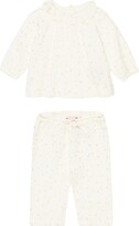 Thumbnail for your product : Bonpoint Baby Barulina floral pyjama set