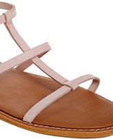 Thumbnail for your product : ASOS FIVE STAR Leather Flat Sandals