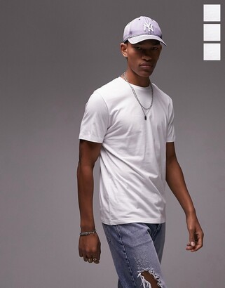 topman mens white t shirt