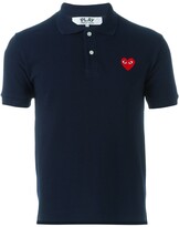 Thumbnail for your product : Comme des Garçons PLAY Embroidered Heart Polo Shirt